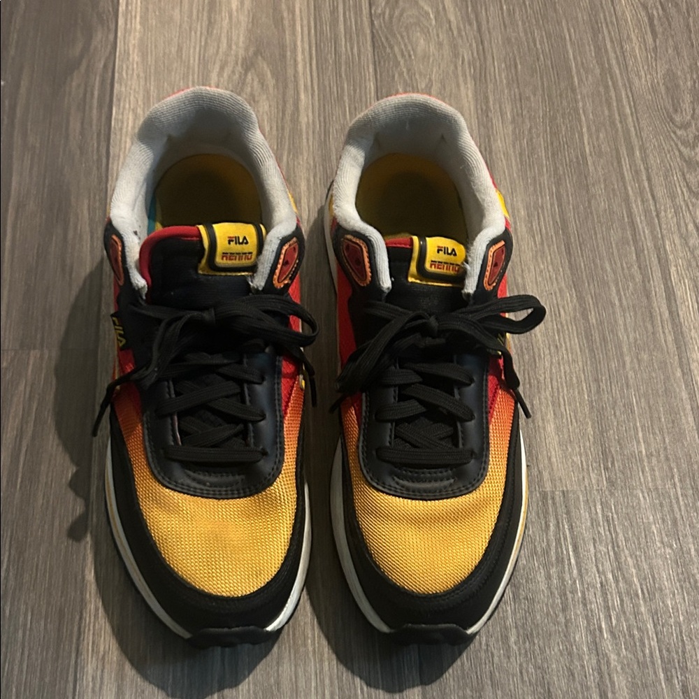 Vibrant Yellow and Black FILAS